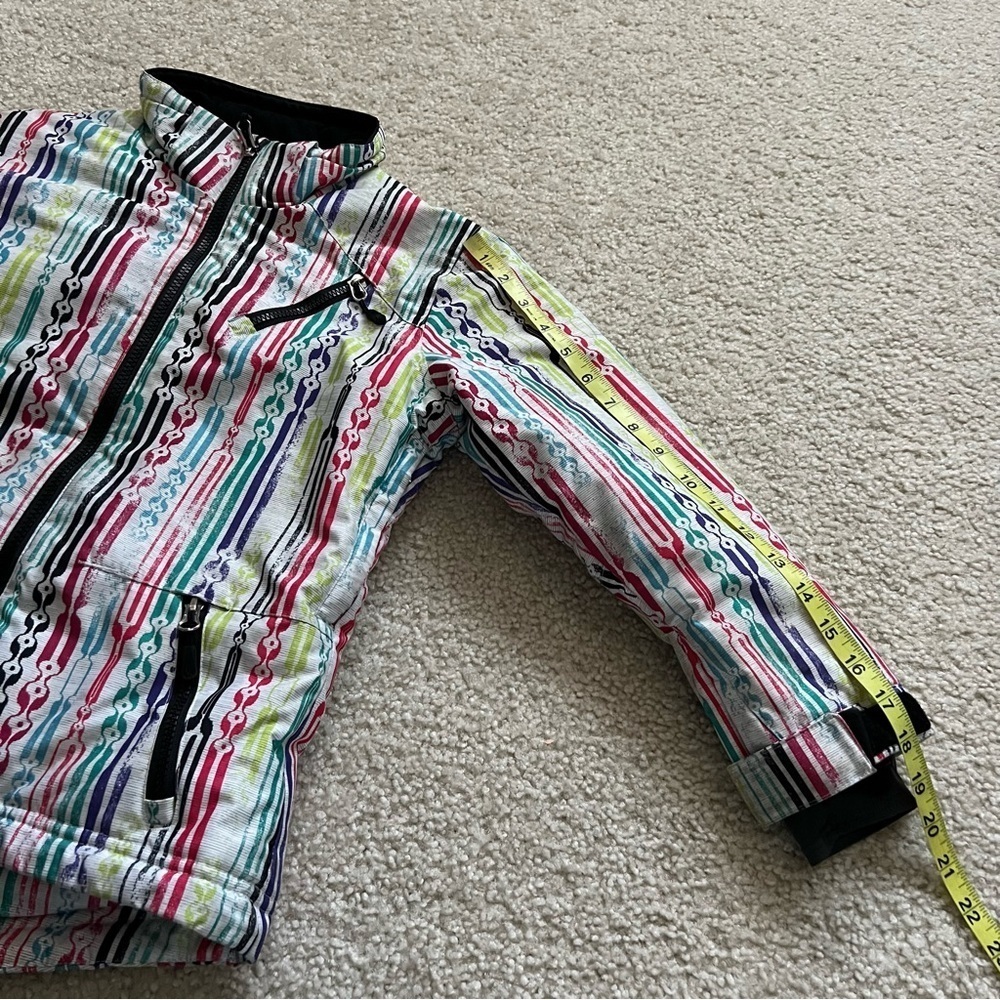 Boulder Gear Kids Colorful Ski Winter Snow Jacket Coat Girls Size XS 8935P $199 - Picture 9 of 16